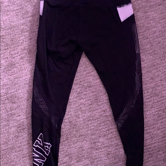 Black and white Pink leggings - Picture 3 of 4